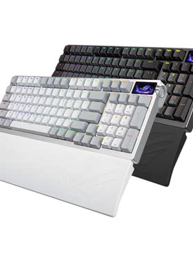 ROG夜魔98HE磁轴键盘三模华硕