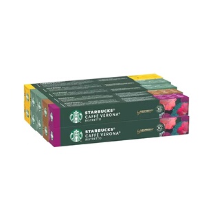 星巴克咖啡胶囊浓缩烘培10粒装(兼容雀巢NESPRESSO及小米心想