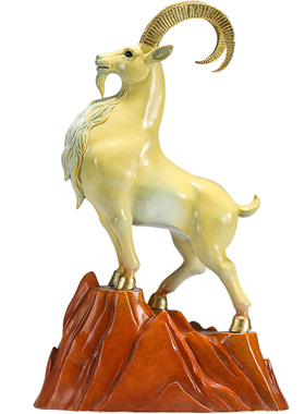 【顺丰包邮】领头羊摆件乔迁礼品