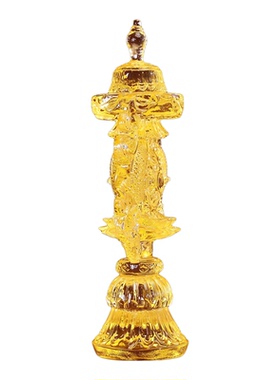 藏式琉璃八吉祥佛堂供奉摆件总集