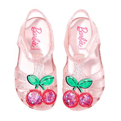 芭比童鞋夏款公主风女童果冻鞋