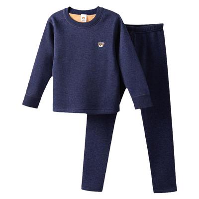 恒源祥秋冬加绒男童内衣套装