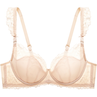 曼妮芬夹棉围薄款少女文胸