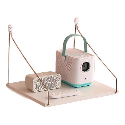 投影仪支架免打孔墙上床头壁挂置物架客厅墙收纳架子家用投影机架