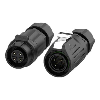 EW-LP16焊接公母对插头防水连接器2-9芯多芯IP68防水电源航空插头