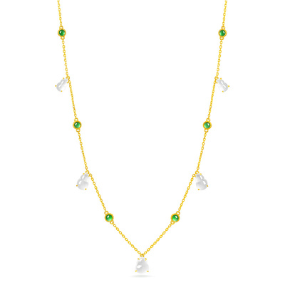 和颜悦色天然翡翠天然珠宝18K金