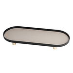 LIXADA桌面收纳盘玄关钥匙收纳托盘化妆品香水香薰摆件客厅装饰盘