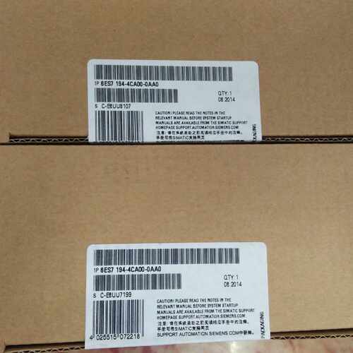 议价6ES7194-4CA20-0AA0西门子ET 200 PRO连接模块6ES71944CA200A