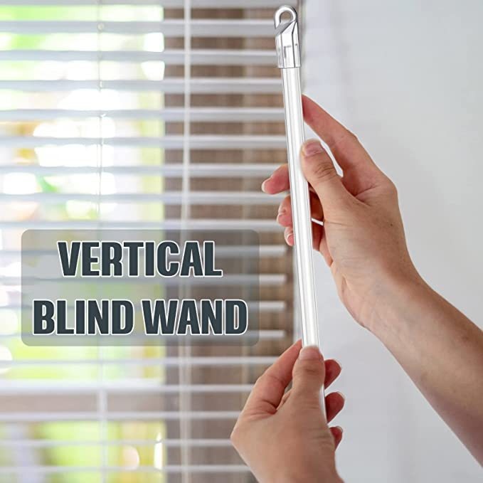 跨境零售4条套装12百叶棒拉杆转转棒配件窗帘英寸帘配件透明