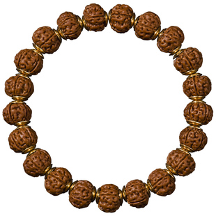 木醉【间金系列】金盾老树王五瓣小金刚菩提手串男士菩提元旦礼物