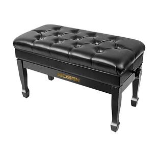 莫森电钢琴凳子可升降双人单人实木家用钢琴凳液压可调节古筝琴凳