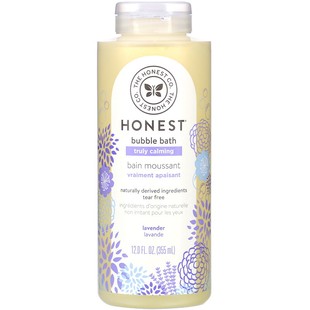 现货美国The Honest Company婴儿宝宝滋润敏感舒缓泡泡浴露 355ML