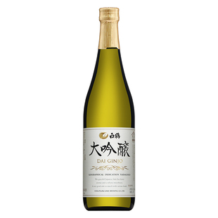 日本清酒白鹤大吟酿原装进口山田锦纯米酿造发酵酒微醺淡丽洋酒