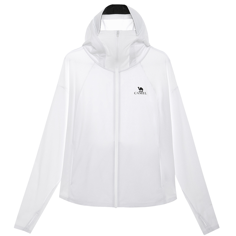 骆驼防晒衣女夏季透气防紫外线修身可拆卸帽檐防晒服男外套旅行穿