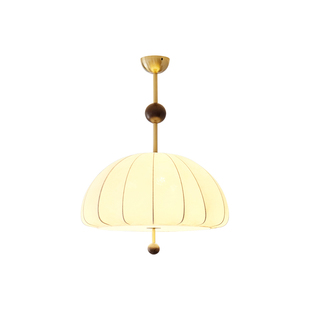 西早法式复古吊灯卧室主灯南洋风美式客厅灯书房衣帽间布艺氛围灯