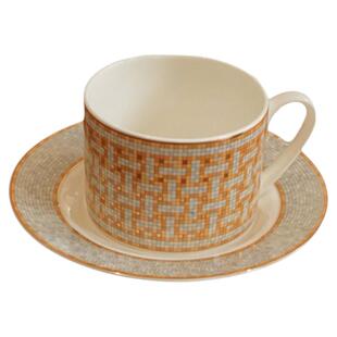 LunTime生活 欧式骨瓷套装咖啡杯家用陶瓷杯碟轻奢下午茶礼物杯子