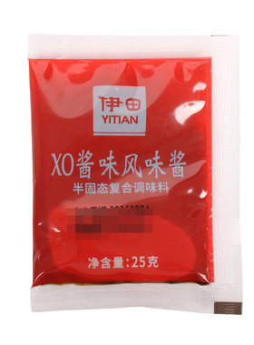 伊田面馆港式拉面海鲜香辣牛肉酱