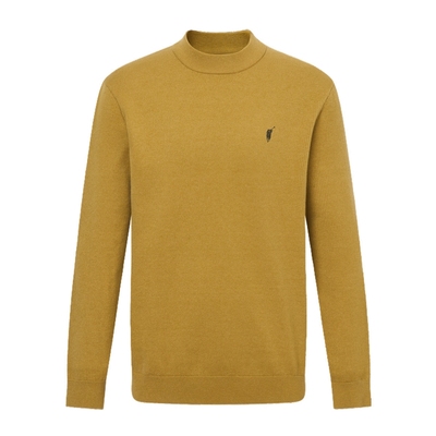 POLOWALK男式针织衫2025秋季新品半高领长袖上衣百搭潮流打底衫