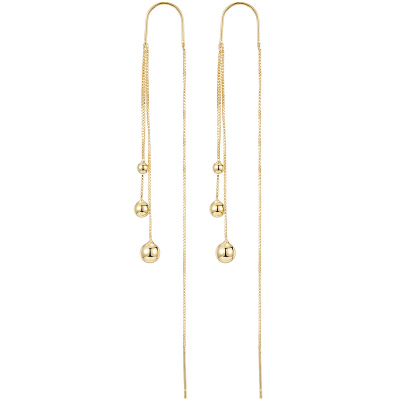 独特长款流苏耳线新款耳环耳坠