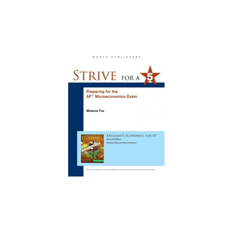 Strive for 5: Preparing for the AP Microeconomics Examination 2e AP微观经济学考试  经济分析 - 白底图