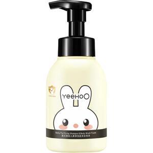英氏婴儿儿童沐浴露洗发水二合一新生儿宝宝专用牛奶沐浴乳