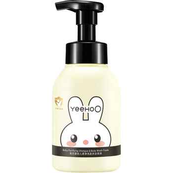 历史新低!英氏婴儿儿童沐浴露洗发水二合一新生儿宝宝专用牛奶沐浴乳实付36元到手包邮