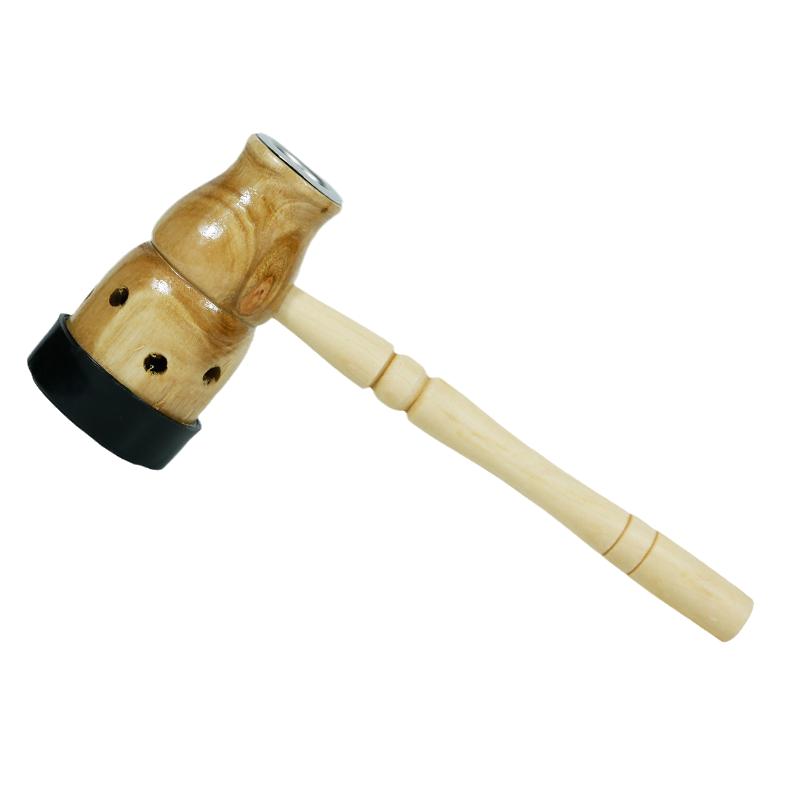 艾條葫蘆灸木制艾灸盒溫灸器具手持便攜式神器隨身灸家用宮肚臍灸