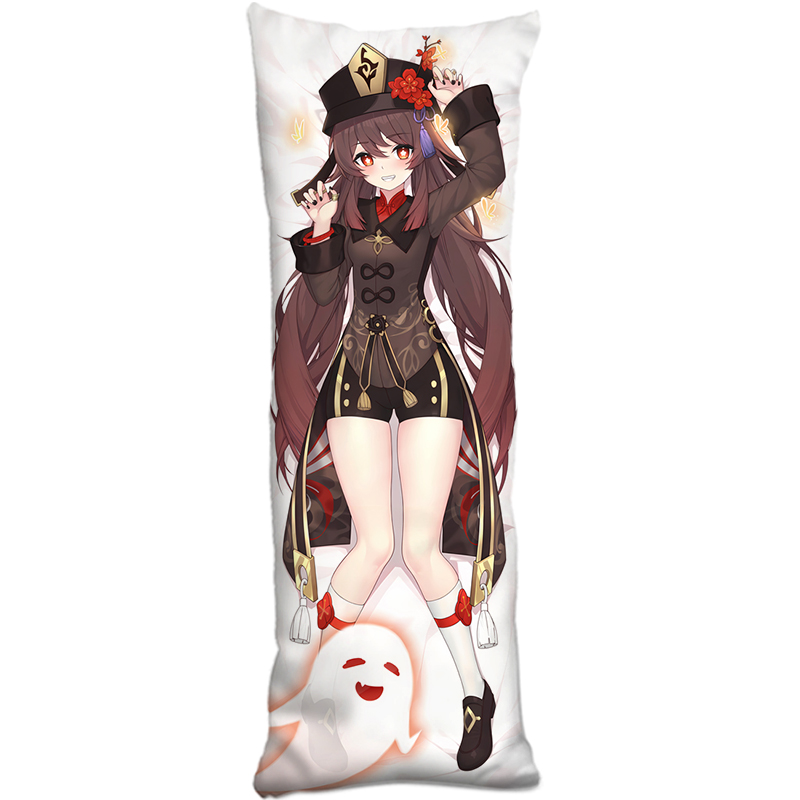 胡桃等身抱枕套刻晴可莉水神里绫华宵宫甘雨八重神子靠枕原神周边