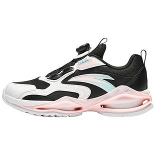 安踏女童鞋跑鞋2025秋冬新款儿童跑步鞋女大童旋钮潮流运动鞋子