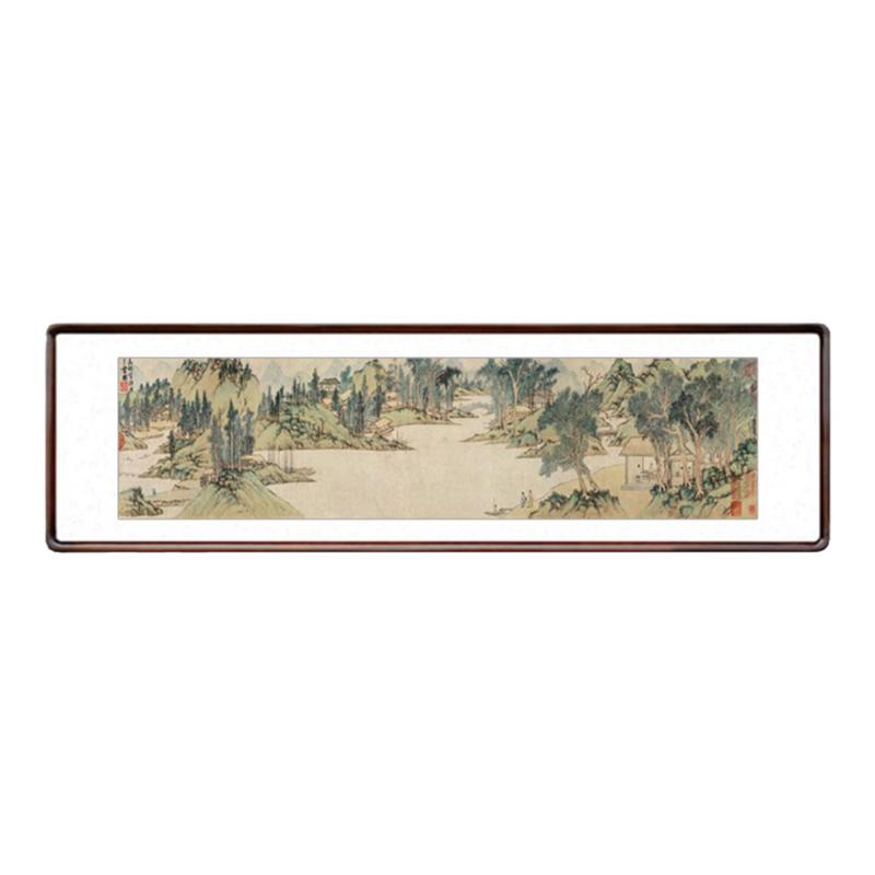 文征明浒溪草堂国画客厅