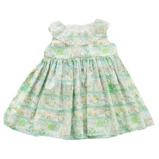 日本进口yukiemon松浦60支纯棉布料梦幻橱窗透气舒适卡通服装面料