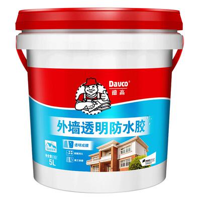 德高外墙窗户透明防水补漏胶