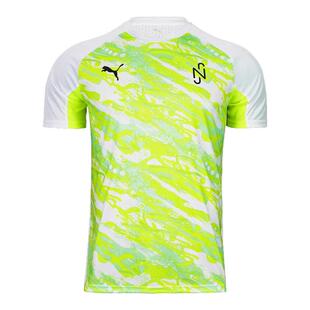 PUMA彪马内马尔足球运动训练透气速干热身球衣短袖男款660834 01