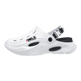 椰子洞洞鞋男款夏季外穿踩屎感厚底防滑拖鞋户外运动开车沙滩凉鞋