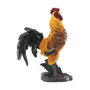 花园装饰摆件草坪公鸡母鸡户外庭院幼儿园布置小院子户外仿真动物