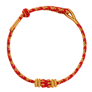 普陀山贺福缘2026马年本命年化太红绳手链属马犯太符好运手绳饰品