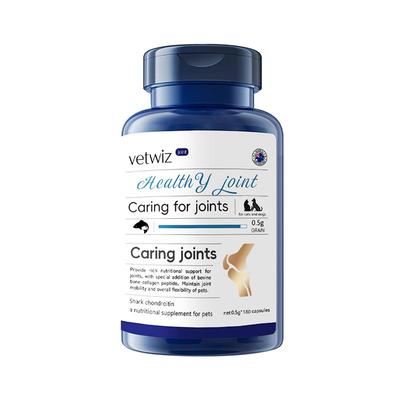 新西兰进口VetWiz宠物鲨鱼软骨素狗狗专用髌关节修复骨质疏松犬用