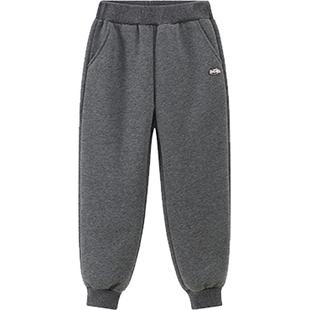 笛莎女童运动裤秋冬季女大童宝宝儿童加绒休闲裤子厚卫裤长裤迪莎