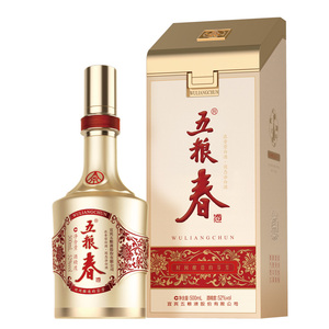 五粮浓香五粮春52度500ml白酒
