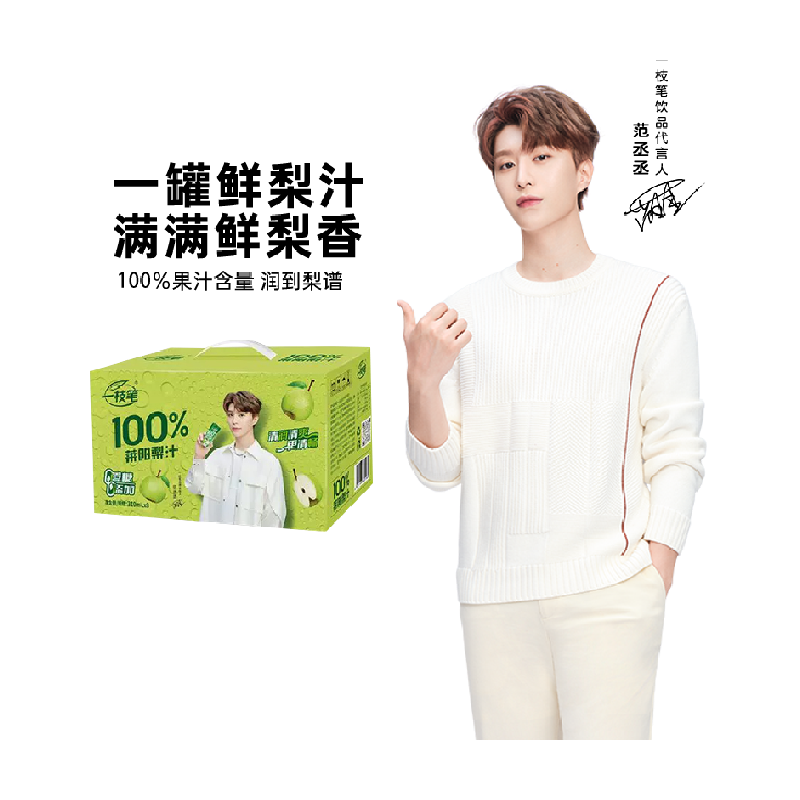 一枝笔100%莱阳梨汁