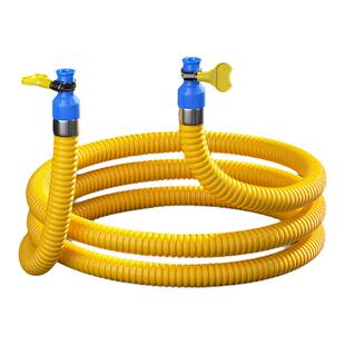 家用燃气管煤气管液化气天然气燃气灶专用不锈钢金属防爆连接软管