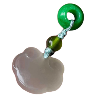 天然南红隔珠吊坠和田玉小提溜手链配件手串挂件项链diy手工搭配