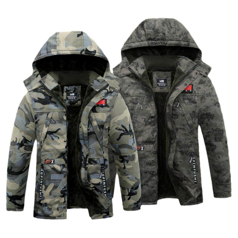 加绒加厚冬季防水抗寒工作服工装