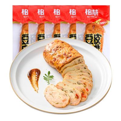 柏慧豆皮肉卷鸡胸肉卷高蛋白零食