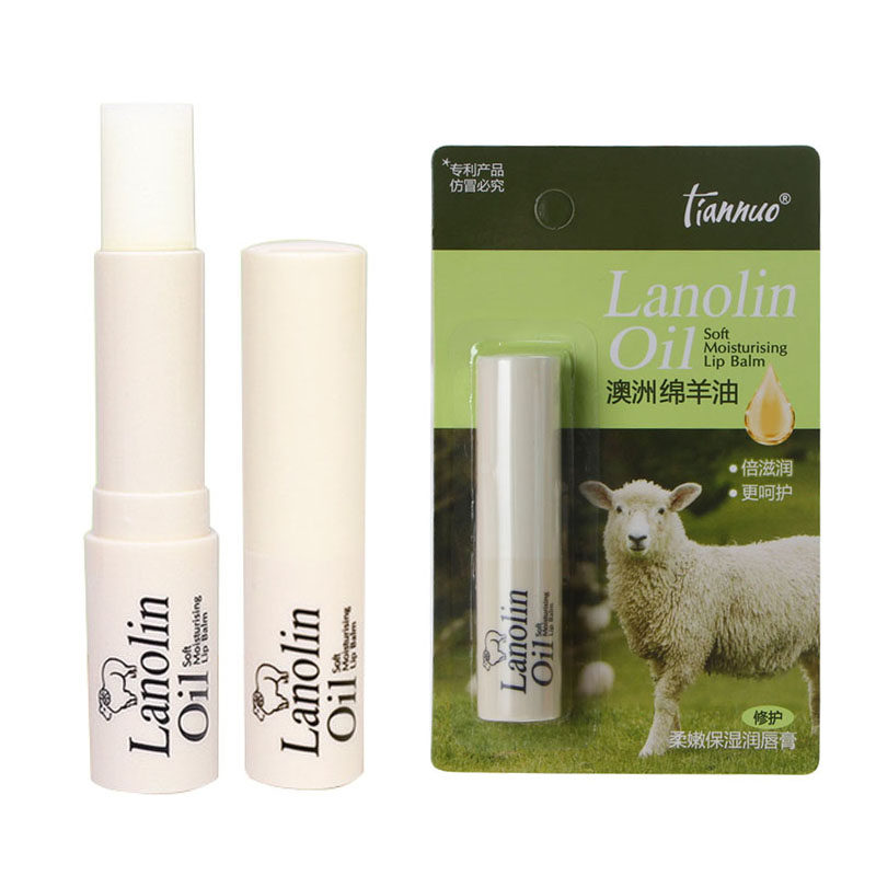 TIANNUO天娜绵羊干裂脱皮润唇膏