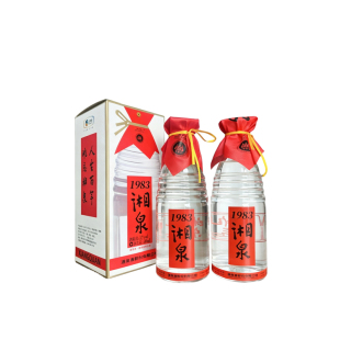 【正品】酒鬼 52度湘泉1983 500ml*2瓶馥郁香白酒纯粮酿造聚会