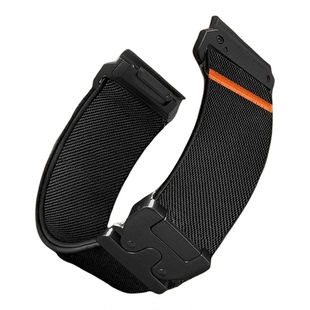 适用佳明fenix7xpro伞扣尼龙表带935/945泰铁时快拆头运动弹力带