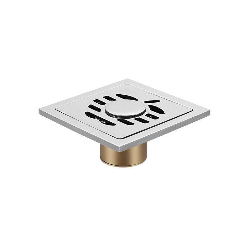 特厚6厘不锈钢防臭地漏阳台洗衣机浴室淋浴房卫生间酒店工程方形