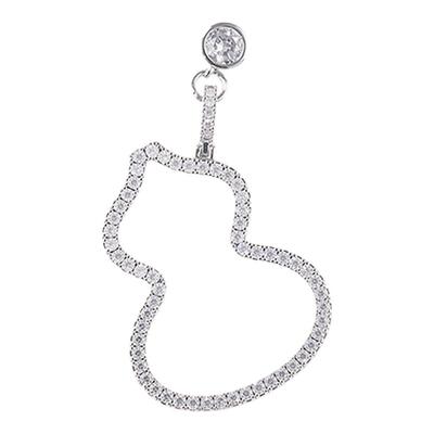 新中式镂空福禄葫芦胸针