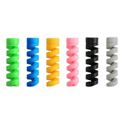 数据线保护套螺纹短缠绕线器